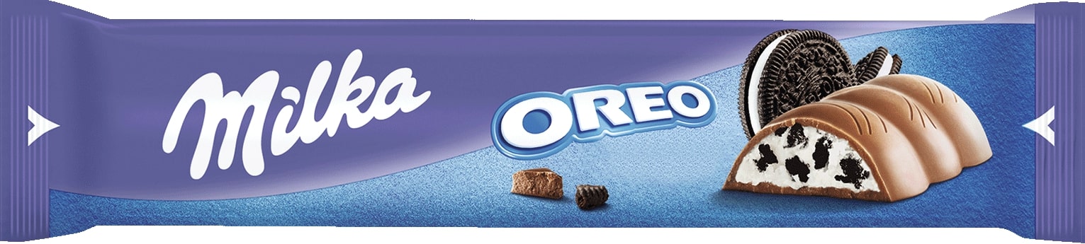 

Шоколад молочный Milka с начинкой со вкусом ванили и кусочками печенья Oreo 37 г