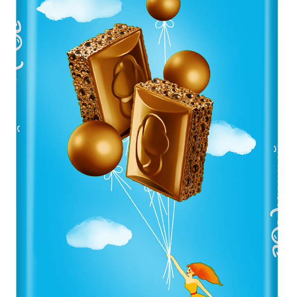 Шоколад молочный Воздушный пористый, 85г