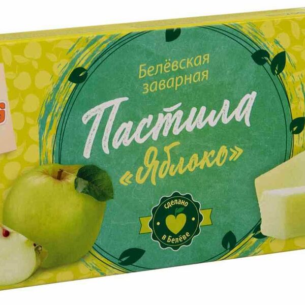 Пастила белевская заварная Глобус Яблоко