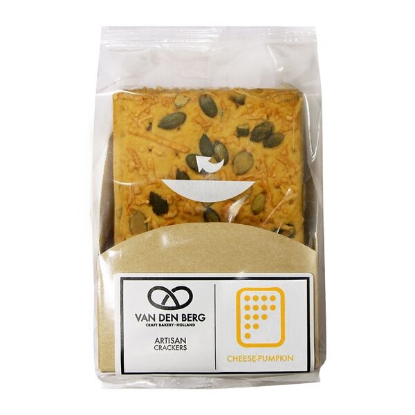 Крекер Van Den Berg с сыром Gouda и семенами тыквы 175 г