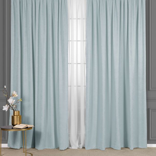 Штора на ленте Daily by T Джулес, 220х270 см, полиэстер, мятный