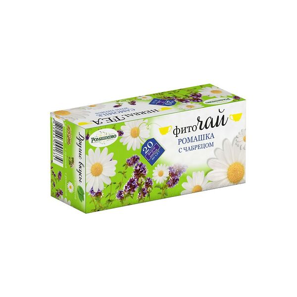 Фиточай «Ромашка с чабрецом», по 1,2 г* 20