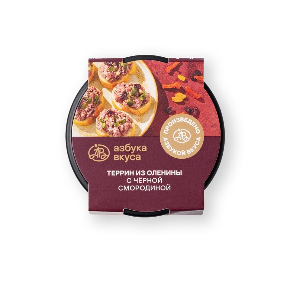 

Террин Азбука Вкуса из оленины с чёрной смородиной 90 г
