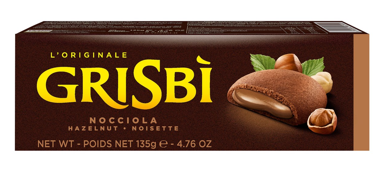 

Печенье Grisbi с ореховым кремом 135 г