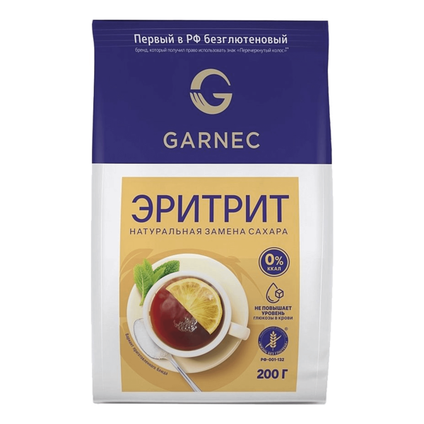 Подсластитель Garnec эритрит