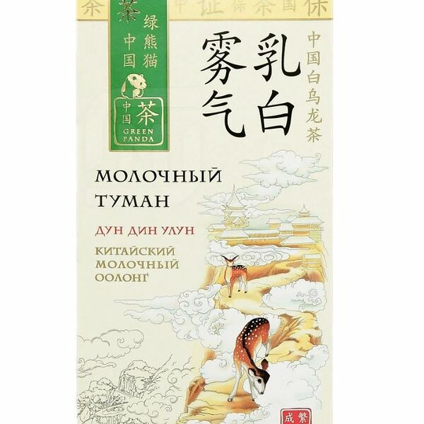 Чай Green Panda оолонг байховый с ароматом молока Молочный туман 50 г