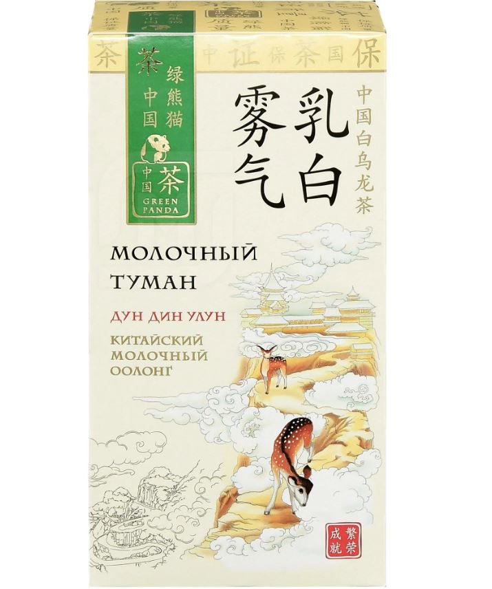 

Чай Green Panda оолонг байховый с ароматом молока Молочный туман 50 г