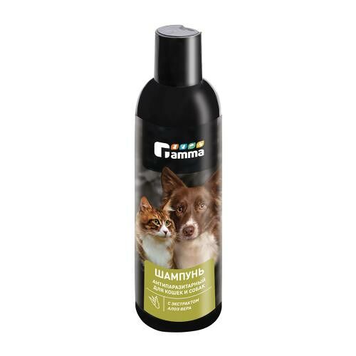 Шампунь Gamma антипаразитарный с экстрактом сосны 250 мл