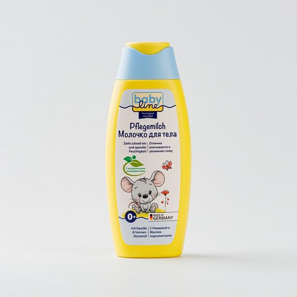Babyline молочко для тела детское с ромашкой и маслом подсолнечника 250 мл