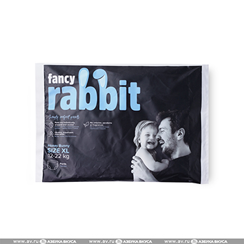 

Трусики-подгузники Fancy Rabbit 12-22 кг, XL, США
