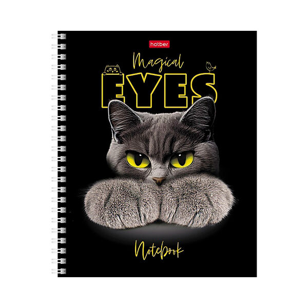 Тетрадь -Волшебные глаза 48л А5ф клетка 65г/кв.м на гребне мат ламин 48Т5лолВ1гр