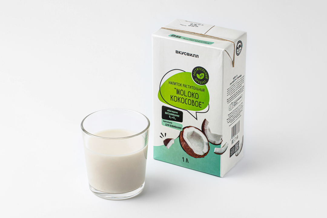 

Напиток растительный Moloko кокосовое, 1л