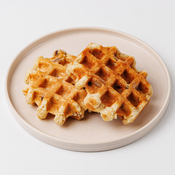 Вафли бельгийские яблочные, заморозка, 150г