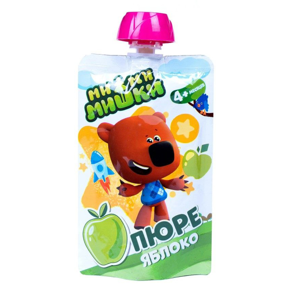

Пюре Ми-ми-мишки из яблок с 4 месяцев 90 г