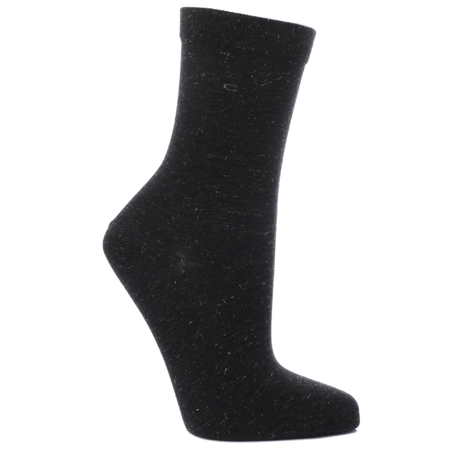 

Носки женские Calzetti цвет черно-серый, размер 36-39, хлопок, Россия