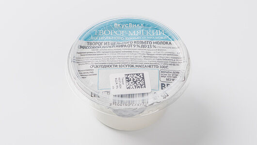 Творог мягкий из цельного козьего молока