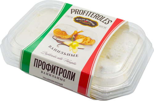 

Пирожное Фили-Бейкер Профитроли ванильные 150 г