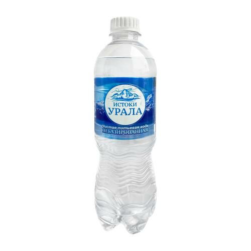 Вода Истоки Урала артезианская, негазированная, 0.5 л
