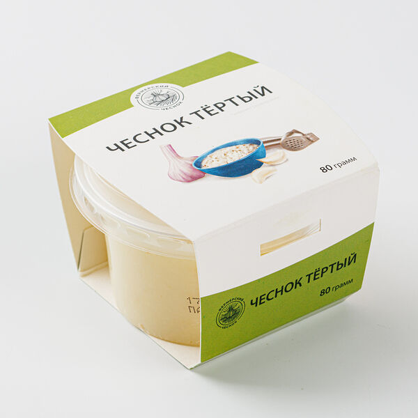 Чеснок тёртый Фермерский чеснок 80г