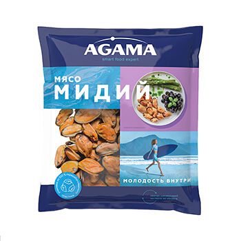 Мидии Agama, 300 г, Россия