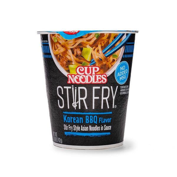 Лапша Nissin Cup Noodles Stir Fry Корейский барбекю Nissin Foods Co стакан, 82г