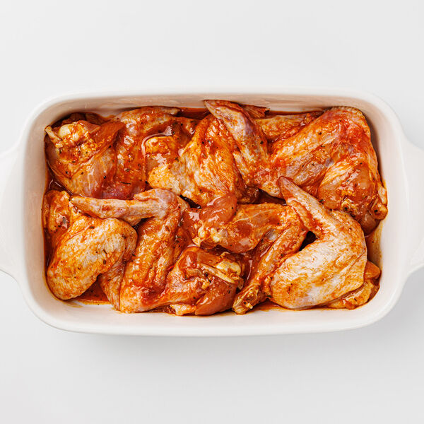 Крылышки цыпленка-бройлера с куркумой