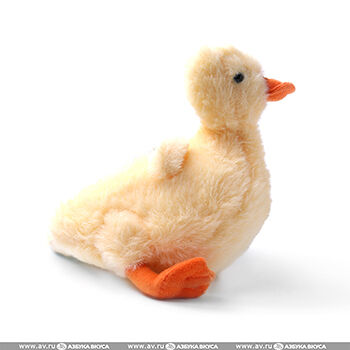 Мягкая игрушка All About Nature Утенок 17 см, Китай