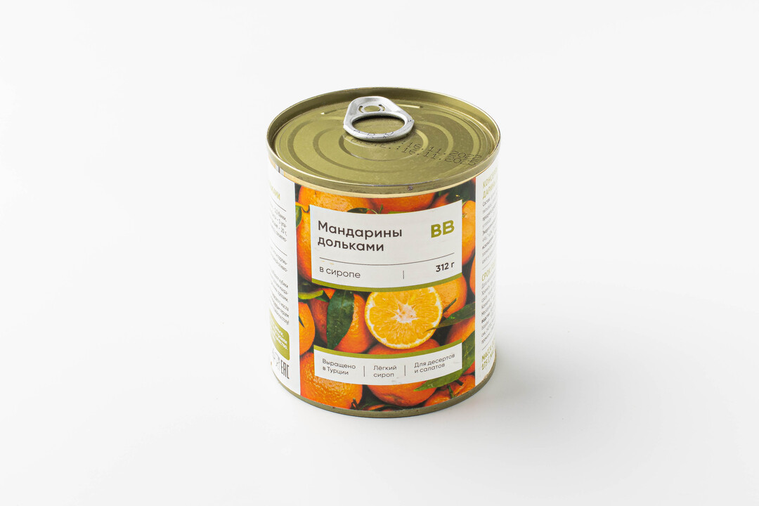 

Мандарины дольками в сиропе