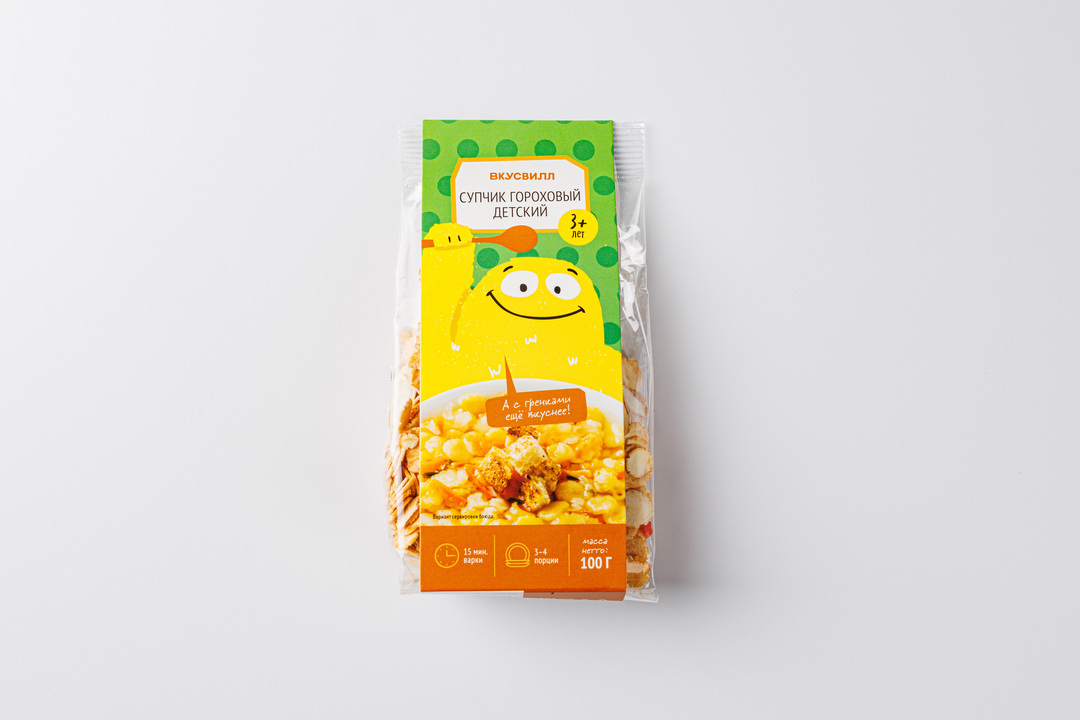 

Детский супчик Yelli kids Гороховый 100 г