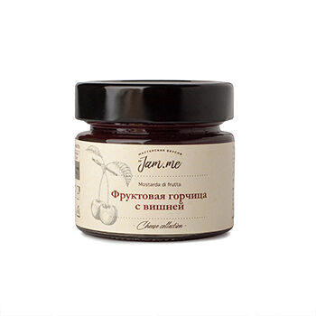 Горчица фруктовая byJam.me с вишней, 100 г 