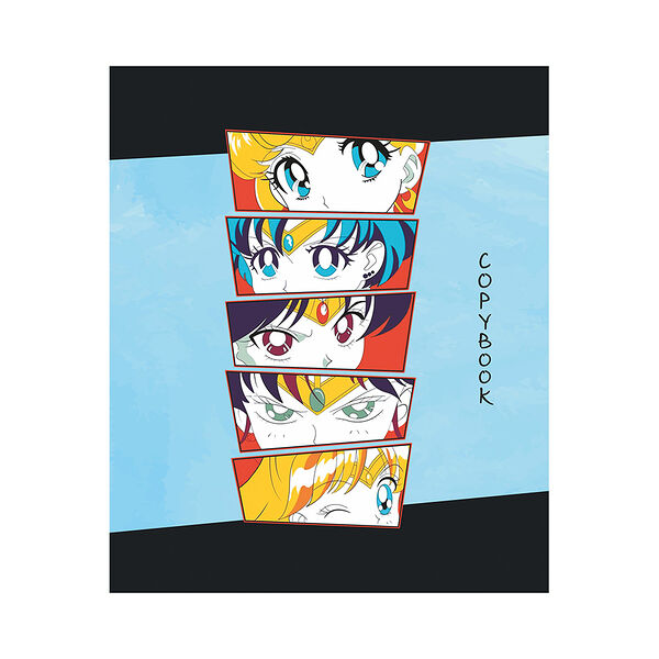 Тетрадь  48л клетка  аниме Heroes арт 48.98