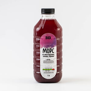 Морс из смеси брусники, клюквы, черники, 1000 мл