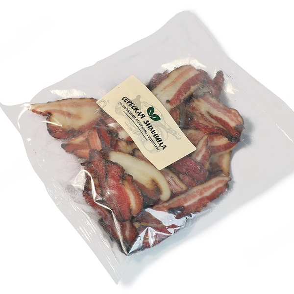 Чипсы мясные сырокопченые Сербская Зимница Сербский кабан 200 г