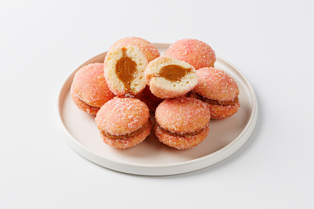 

Печенье Румяные шарики с вареной сгущенкой