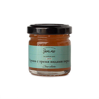 Джем byJam.me со вкусом Груша с тремя видами перца, 40г 