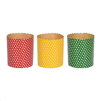 Набор бумажных форм для выпечки куличей «Пасхальный», Marmiton, 3 шт., 300 мл, d 7*8.5 см, Россия