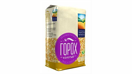 Горох колотый Чистая крупа 
