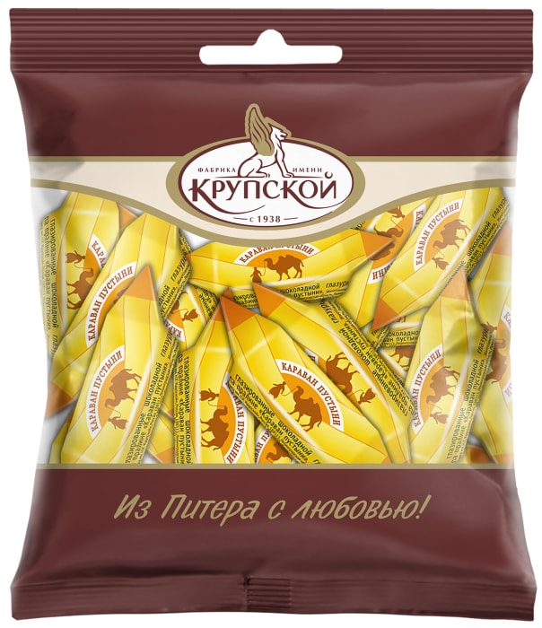 

Конфеты Фабрика имени Крупской Караван пустыни 200 г