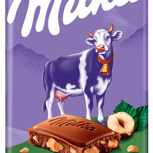 Шоколад молочный Milka с фундуком, 85г