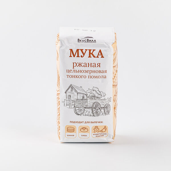 Мука ржаная цельнозерновая