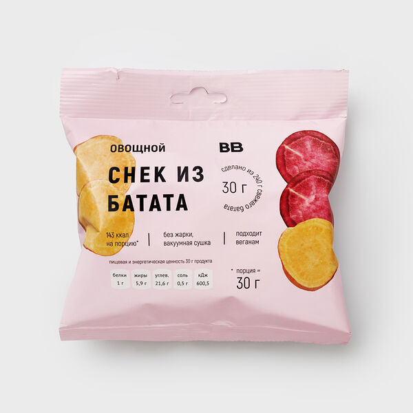 Снек овощной из батата