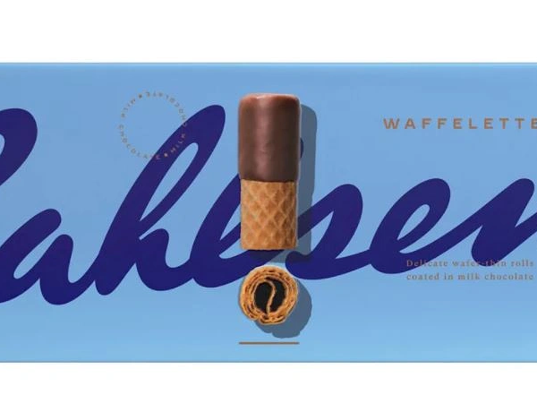 Вафельные трубочки Bahlsen в молочном шоколаде