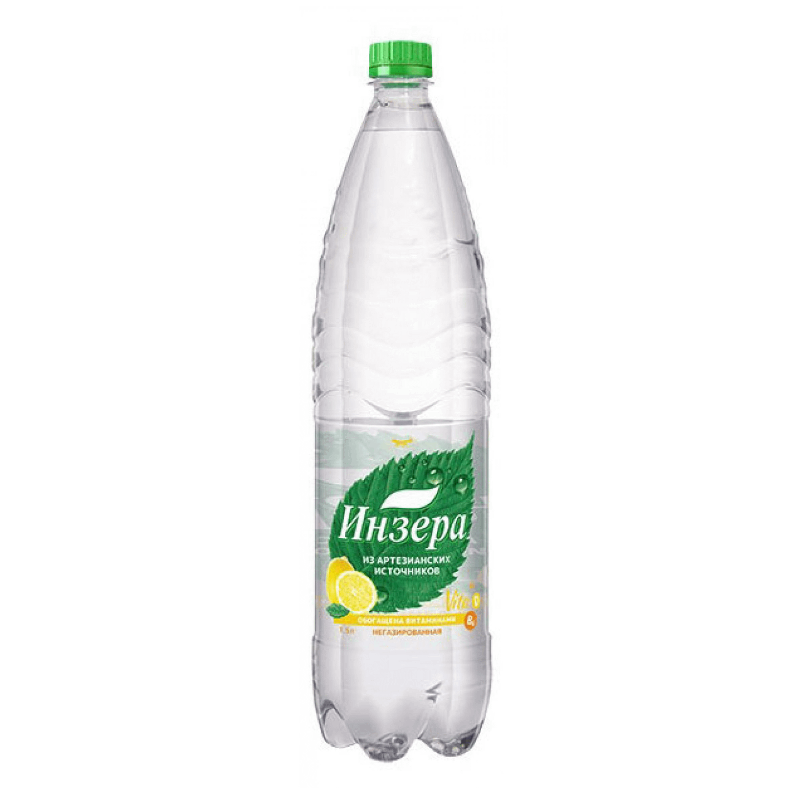 

Вода ароматизированная питьевая Инзера со вкусом лимона негазированная 1.5 л