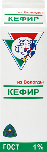 

Кефир Из Вологды 1% 950 мл