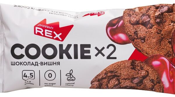 Печенье ProteinRex Сookie Шоколад-вишня 50г