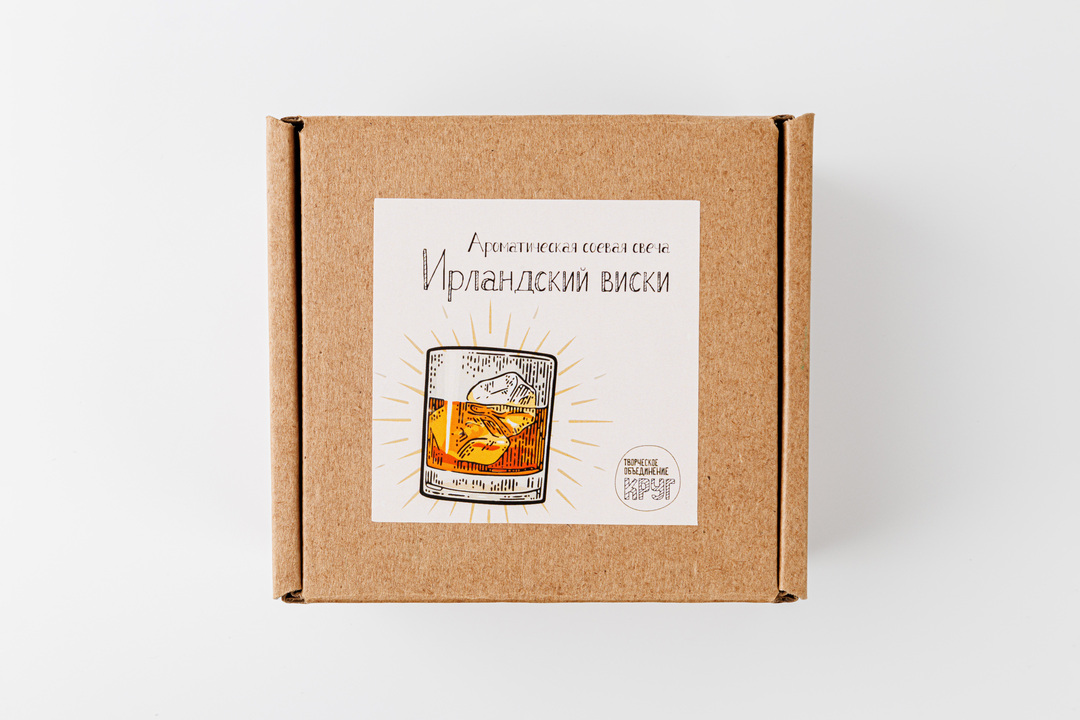 

Свеча соевая в керамической чаше. Запах "Ирландский виски"