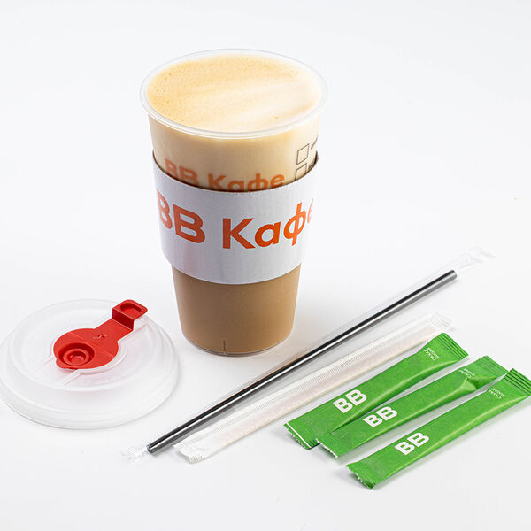 Капучино на миндальном молоке, кафе