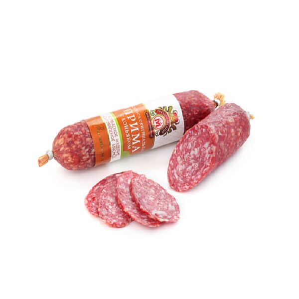 Изд.колб. Колб. ориг. ПРИМА С КОНЬЯКОМ мясн с/в в/с Гродненский МК (газ. инд.уп) вес. 180гр.