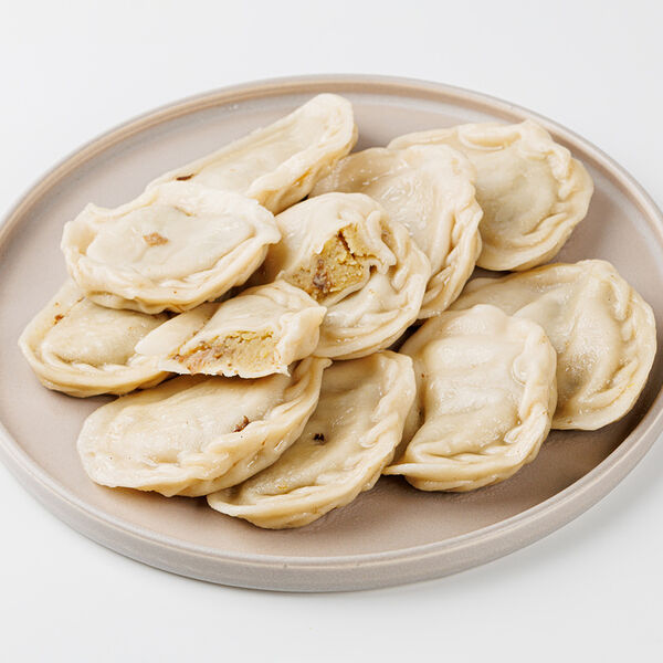 Вареники постные с картофелем и грибами