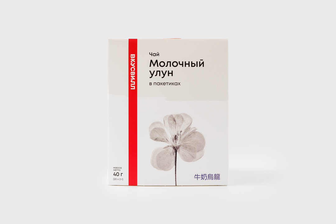 

Чай молочный улун в пакетиках